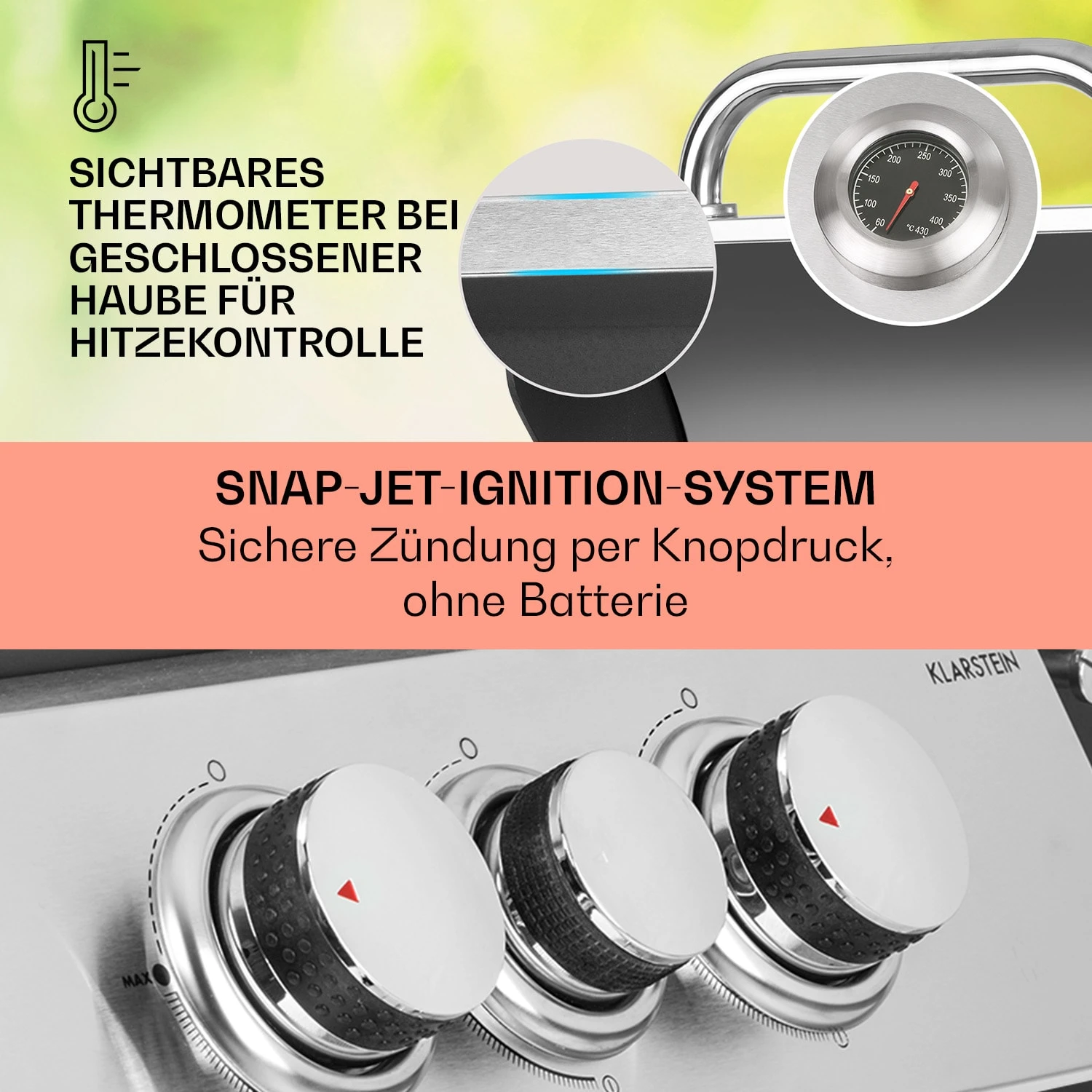 Tomahawk 3.1 S Gasgrill 3x3,6kW Brenner+2,7 KW 60x45cm Grill Edelstahl 6 Tomahawk 3.1 S Gasgrill 3x3,6kW Brenner+2,7 KW 60x45cm Grill Edelstahl – Bild 4