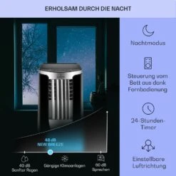 New Breeze ECO Mobile Klimaanlage 10.000 BTU / 2,9 KW EEK A+ 14 New Breeze ECO Mobile Klimaanlage 10.000 BTU / 2,9 KW EEK A+ -Klarstein 10033584 de 0004 usp