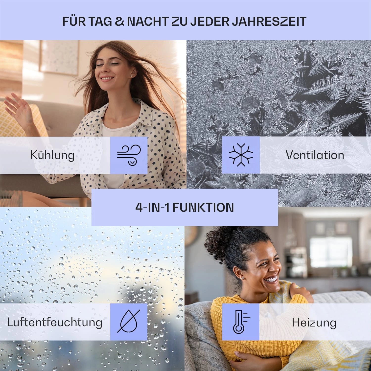 Windwaker Eco Split-Klimaanlage 12.000 BTU/3,5 KW Luftdurchsatz 680 M³/h Max. A++ 5 Windwaker Eco Split-Klimaanlage 12.000 BTU/3,5 KW Luftdurchsatz 680 M³/h Max. A++ – Bild 3