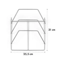 Vendetta 3.0 TI Rack Verchromter Stahl Einfach Anzubringen Zubehör 9 Vendetta 3.0 TI Rack Verchromter Stahl Einfach Anzubringen Zubehör -Klarstein 10033618 yy 0004 logo Klarstein Vendetta TI Rack