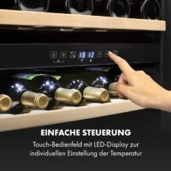Vinsider 36 Weinkühlschrank 2 Kühlzonen 5-22°C 85l Edelstahl 15 Vinsider 36 Weinkühlschrank 2 Kühlzonen 5-22°C 85l Edelstahl -Klarstein 10033682 de 0005 logo