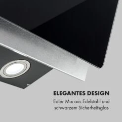 Alessia Dunstabzugshaube Kopffreihaube 350 M³/h Push Control Schwarz -Klarstein 10033697 de 0003 logo