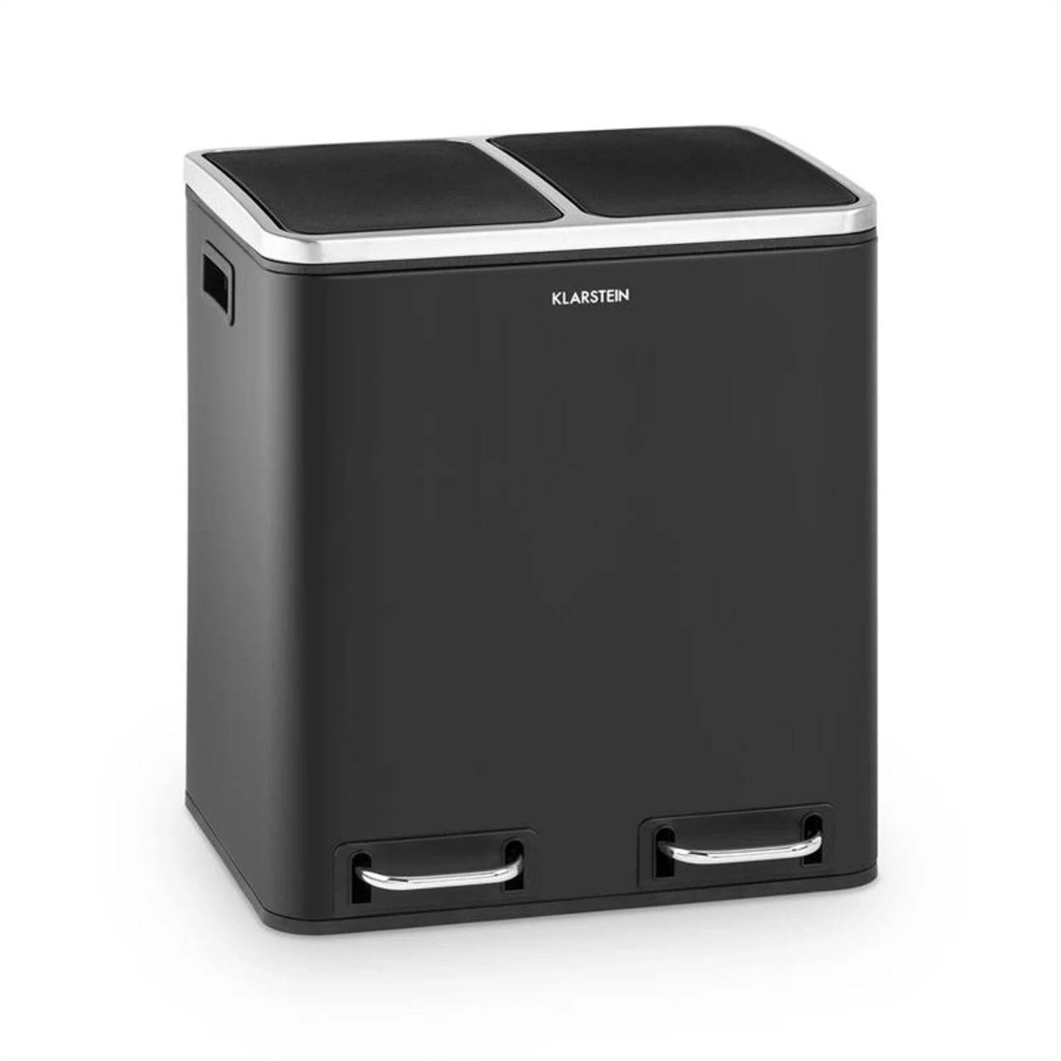 Trash Gordon Treteimer 30L / 2x15L Geräuschlos PP Edelstahl Schwarz 3 Trash Gordon Treteimer 30L / 2x15L Geräuschlos PP Edelstahl Schwarz