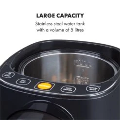 Hot Spring Plus Heißwasserspender 5l Edelstahl-Wassertank 45-95 °C 14 Hot Spring Plus Heißwasserspender 5l Edelstahl-Wassertank 45-95 °C -Klarstein 10033753 yy 0005 logo Klarstein Hot Spring Heisswasserspender schwarz