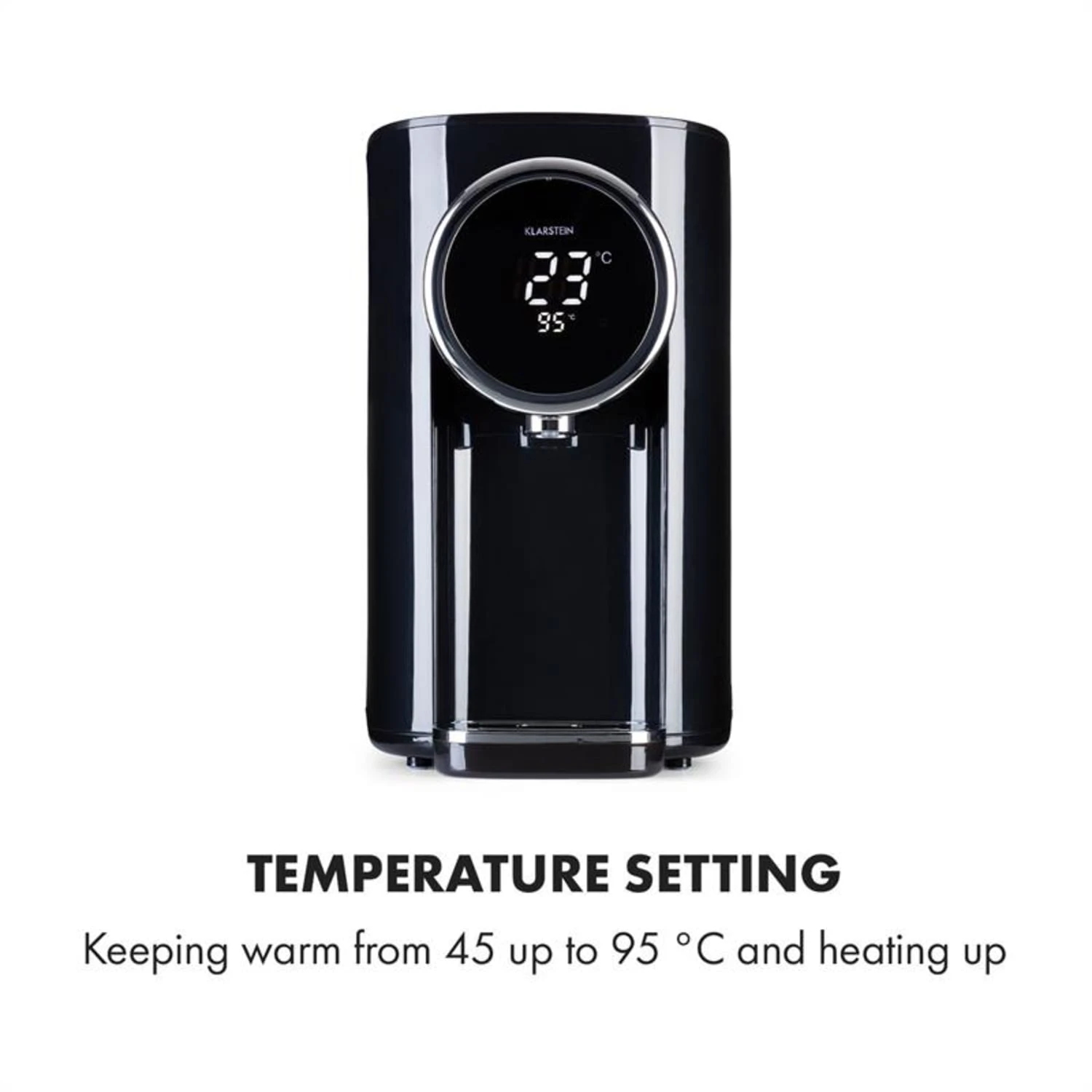 Hot Spring Plus Heißwasserspender 5l Edelstahl-Wassertank 45-95 °C 8 Hot Spring Plus Heißwasserspender 5l Edelstahl-Wassertank 45-95 °C – Bild 6