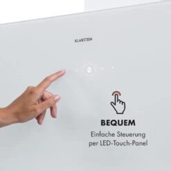 Laurel 90 Dunstabzugshaube 90cm Abluft: 350 M³/h LED Touch Weiß 14 Laurel 90 Dunstabzugshaube 90cm Abluft: 350 M³/h LED Touch Weiß -Klarstein 10033769 de 0003 logo