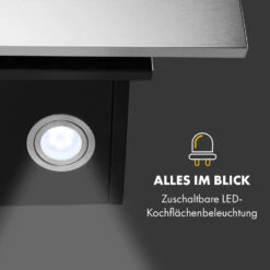 Silver Lining 60 Dunstabzugshaube 60cm 600m³/h EEK A Edelstahl 18 Silver Lining 60 Dunstabzugshaube 60cm 600m³/h EEK A Edelstahl -Klarstein 10033777 de 0004 logo