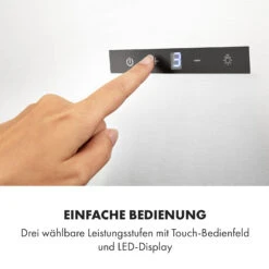 Silver Lining 60 Dunstabzugshaube 60cm 600m³/h EEK A Edelstahl 19 Silver Lining 60 Dunstabzugshaube 60cm 600m³/h EEK A Edelstahl -Klarstein 10033777 de 0005 logo
