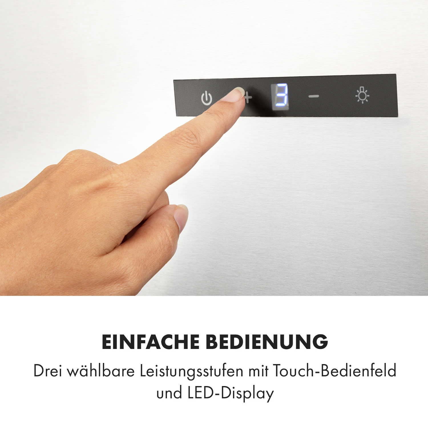 Silver Lining 60 Dunstabzugshaube 60cm 600m³/h EEK A Edelstahl 7 Silver Lining 60 Dunstabzugshaube 60cm 600m³/h EEK A Edelstahl – Bild 5