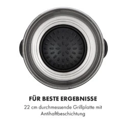 Szechuan Hot Pot Und Grillplatte 5l Vol. 1350 W, 600 W Rot -Klarstein 10033779 de 0004 logo