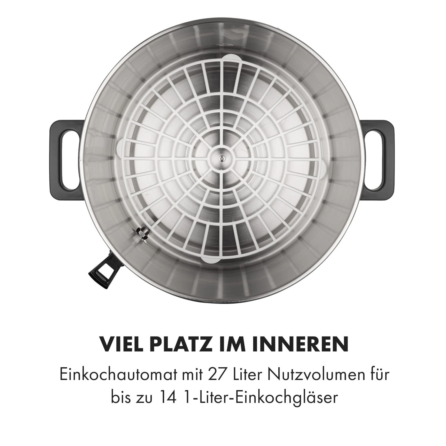 Lady Marmalade Einkochautomat Getränkespender 27L 100°C 12h Edelstahl 10 Lady Marmalade Einkochautomat Getränkespender 27L 100°C 12h Edelstahl – Bild 8