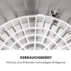Lady Marmalade Einkochautomat Getränkespender 27L 100°C 12h Edelstahl 20 Lady Marmalade Einkochautomat Getränkespender 27L 100°C 12h Edelstahl -Klarstein 10033825 de 0009 logo