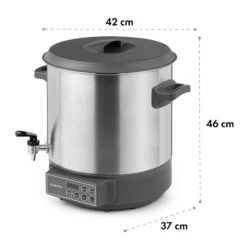 Lady Marmalade Einkochautomat Getränkespender 27L 100°C 12h Edelstahl 21 Lady Marmalade Einkochautomat Getränkespender 27L 100°C 12h Edelstahl -Klarstein 10033825 yy 0010 logo Klarstein Lady Marmalade Einkochautomat