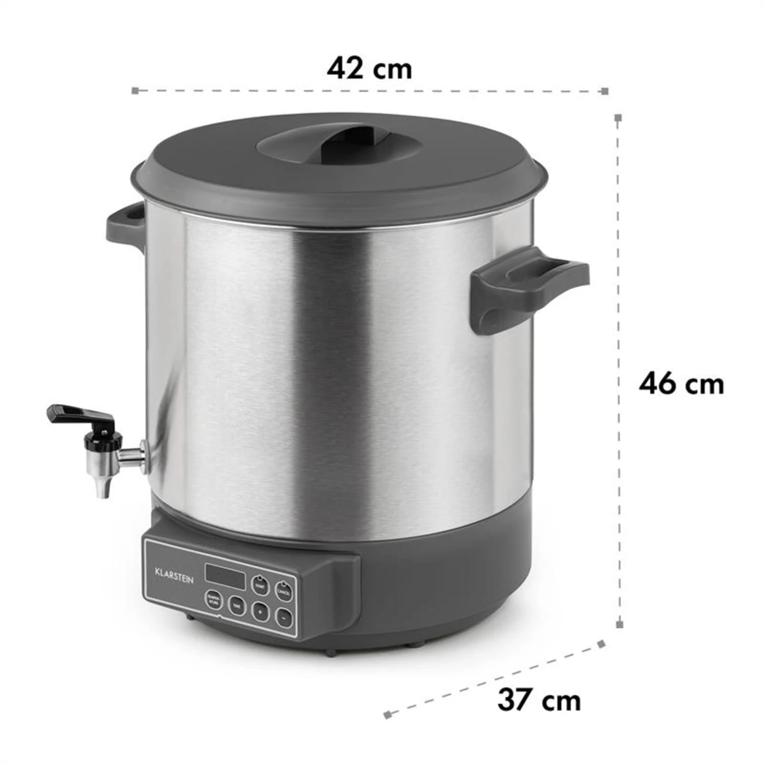 Lady Marmalade Einkochautomat Getränkespender 27L 100°C 12h Edelstahl 12 Lady Marmalade Einkochautomat Getränkespender 27L 100°C 12h Edelstahl – Bild 10