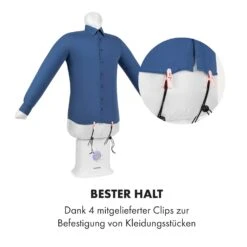 ShirtButler Deluxe Automatisches Trocken- Und Bügelgerät 1250 W 17 ShirtButler Deluxe Automatisches Trocken- Und Bügelgerät 1250 W -Klarstein 10034022 de 0007 logo