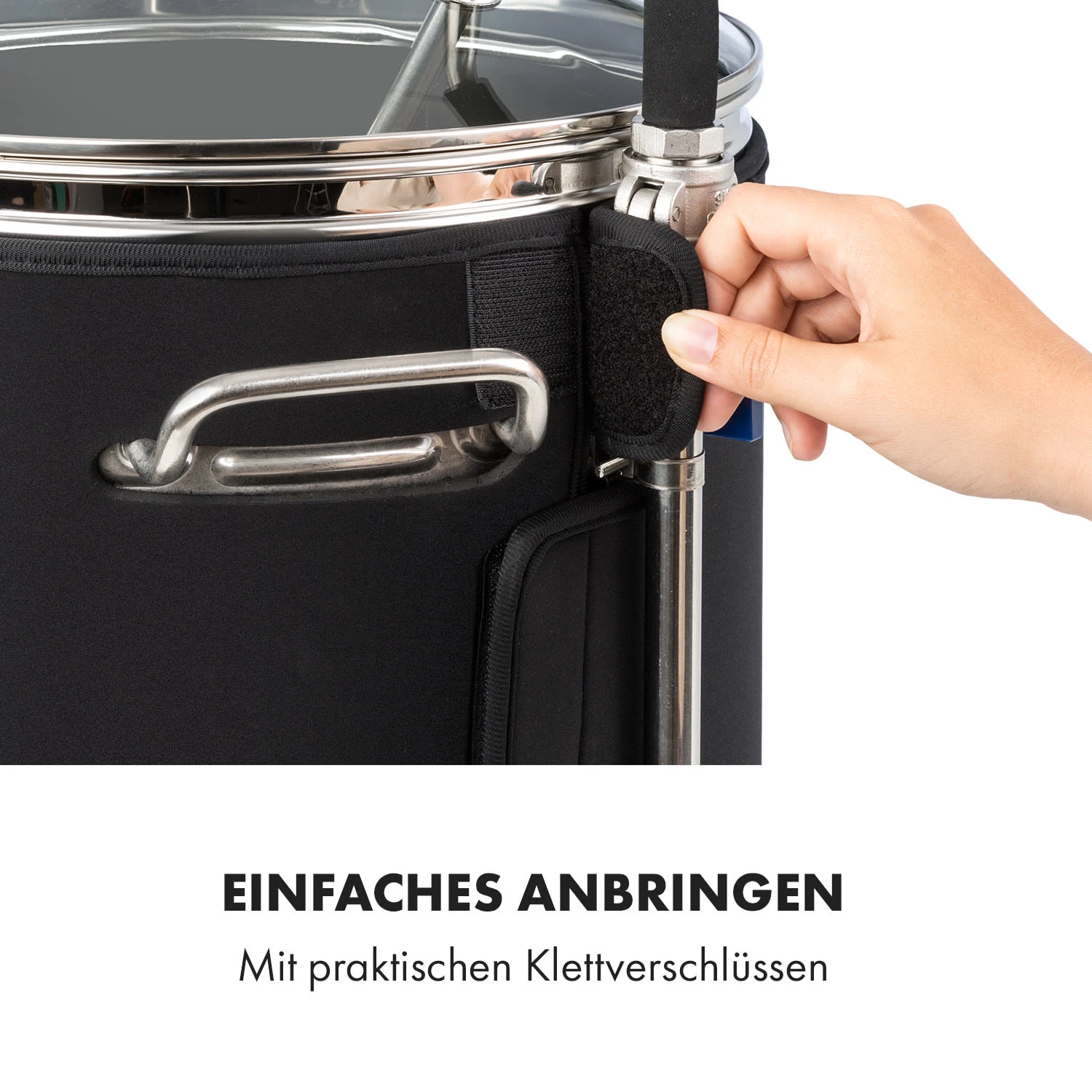 Mundschenk XXL Maischekessel Isoliermantel 50l Zubehör 7 Mundschenk XXL Maischekessel Isoliermantel 50l Zubehör – Bild 5