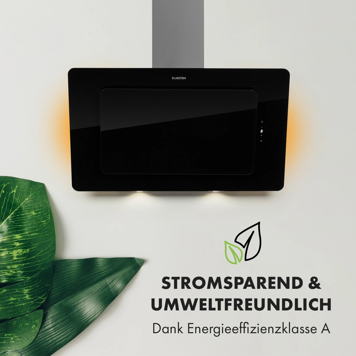 Helena 90 Dunstabzugshaube 595 M³/h LED-Display Schwarz 5 Helena 90 Dunstabzugshaube 595 M³/h LED-Display Schwarz – Bild 3