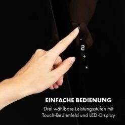 Helena 90 Dunstabzugshaube 595 M³/h LED-Display Schwarz 15 Helena 90 Dunstabzugshaube 595 M³/h LED-Display Schwarz -Klarstein 10034102 de 0004 logo