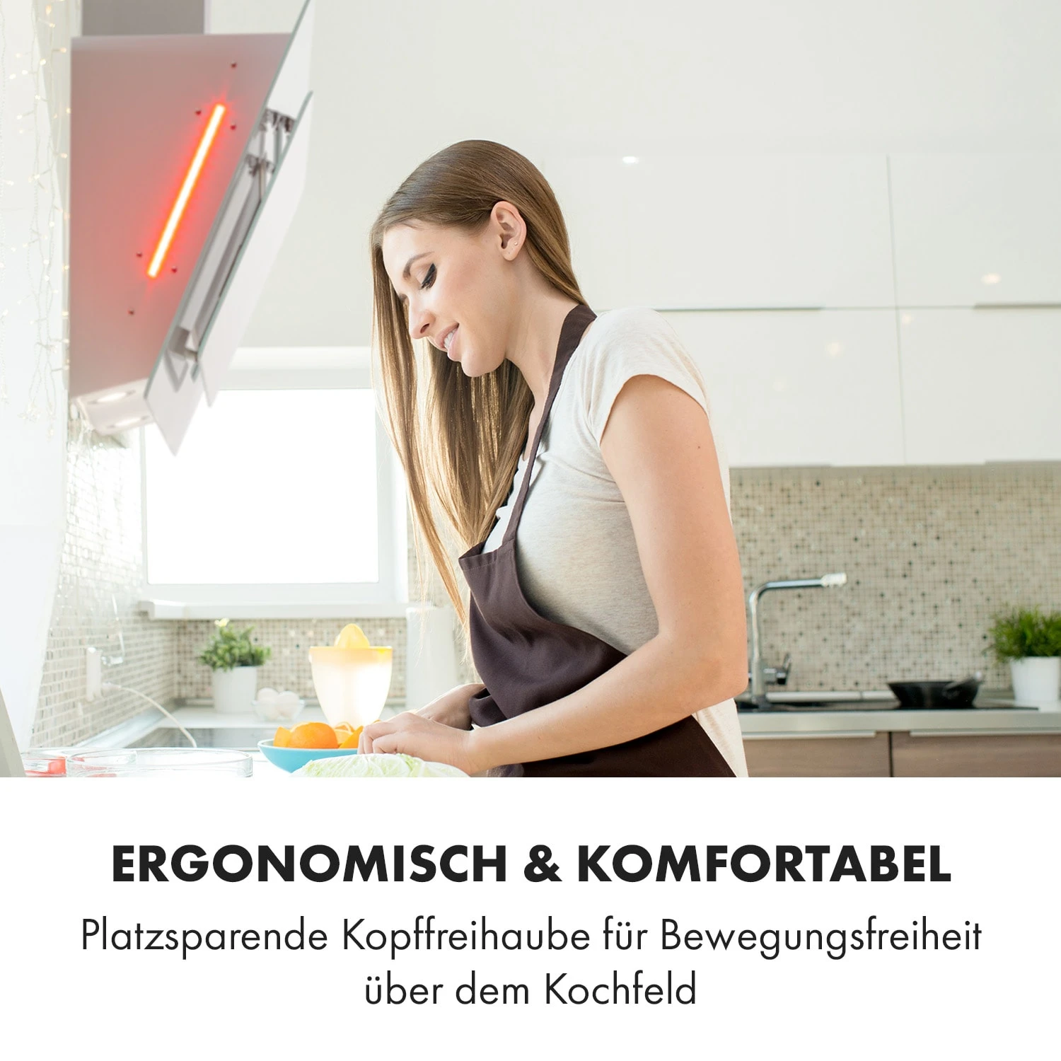 Helena 90 Dunstabzugshaube 595 M³/h LED-Display Weiß 9 Helena 90 Dunstabzugshaube 595 M³/h LED-Display Weiß – Bild 7