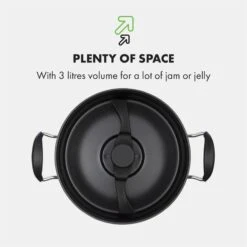 Jam Session Marmeladen- Und Geleekocher 1000W 2 Automatikprogramme 17 Jam Session Marmeladen- Und Geleekocher 1000W 2 Automatikprogramme -Klarstein 10034109 yy 0007 logo Klarstein Jam Session Marmeladen und Geleekocher