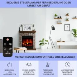 Lienz Elektrischer Kamin 1800W Steindekor Polystone Fernbedienung 14 Lienz Elektrischer Kamin 1800W Steindekor Polystone Fernbedienung -Klarstein 10034124 de 0006 usp