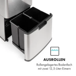 Touchless Müllsammler Sensor 72L 4 Behälter ABS PP Edelstahl Gebürstet 18 Touchless Müllsammler Sensor 72L 4 Behälter ABS PP Edelstahl Gebürstet -Klarstein 10034128 de 0005 logo