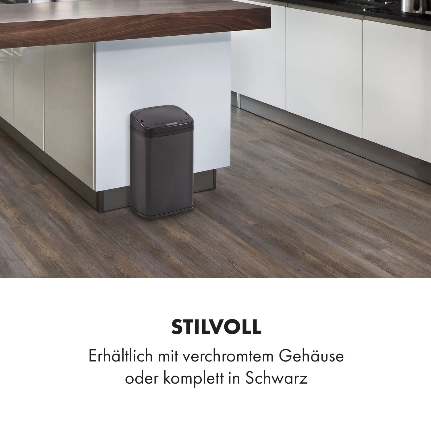 Cleansmann Mülleimer Sensor 30 Liter Für Müllbeutel ABS Edelstahl 4 Cleansmann Mülleimer Sensor 30 Liter Für Müllbeutel ABS Edelstahl – Bild 2