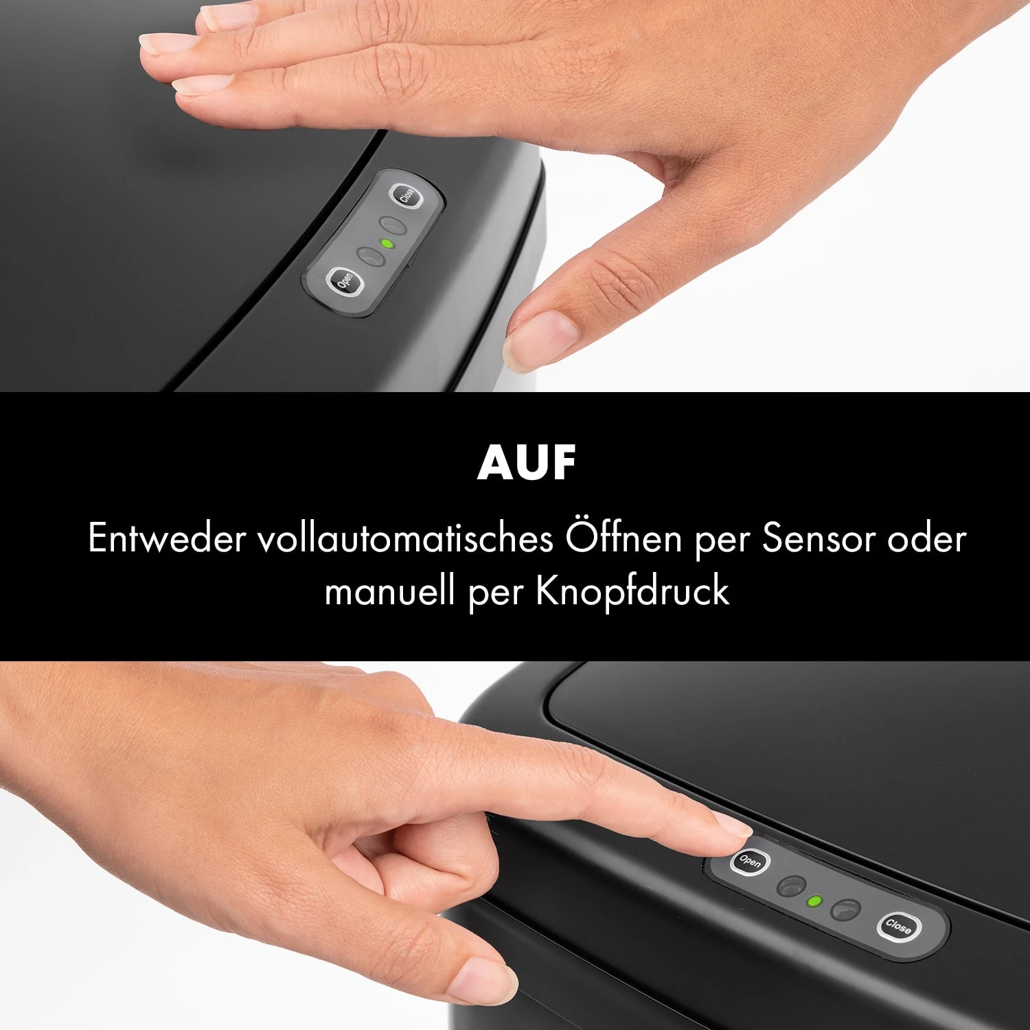 Cleansmann Mülleimer Sensor 30 Liter Für Müllbeutel ABS Edelstahl 6 Cleansmann Mülleimer Sensor 30 Liter Für Müllbeutel ABS Edelstahl – Bild 4