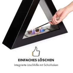 Phantasma Gizeh Ethanol-Kamin Rauchfrei Edelstahl-Brenner 600ml 4h 14 Phantasma Gizeh Ethanol-Kamin Rauchfrei Edelstahl-Brenner 600ml 4h -Klarstein 10034159 de 0005 logo