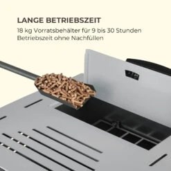 Energiewende Pelletofen 5/10 KW 5 Stufen Timer 18kg 250m³ Fernbedienung Grau 17 Energiewende Pelletofen 5/10 KW 5 Stufen Timer 18kg 250m³ Fernbedienung Grau -Klarstein 10034181 de 0006 logo
