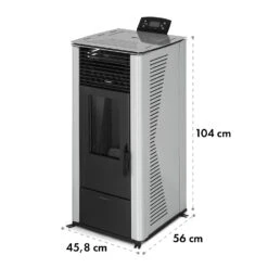 Energiewende Pelletofen 5/10 KW 5 Stufen Timer 18kg 250m³ Fernbedienung Grau 20 Energiewende Pelletofen 5/10 KW 5 Stufen Timer 18kg 250m³ Fernbedienung Grau -Klarstein 10034181 yy 0009 logo