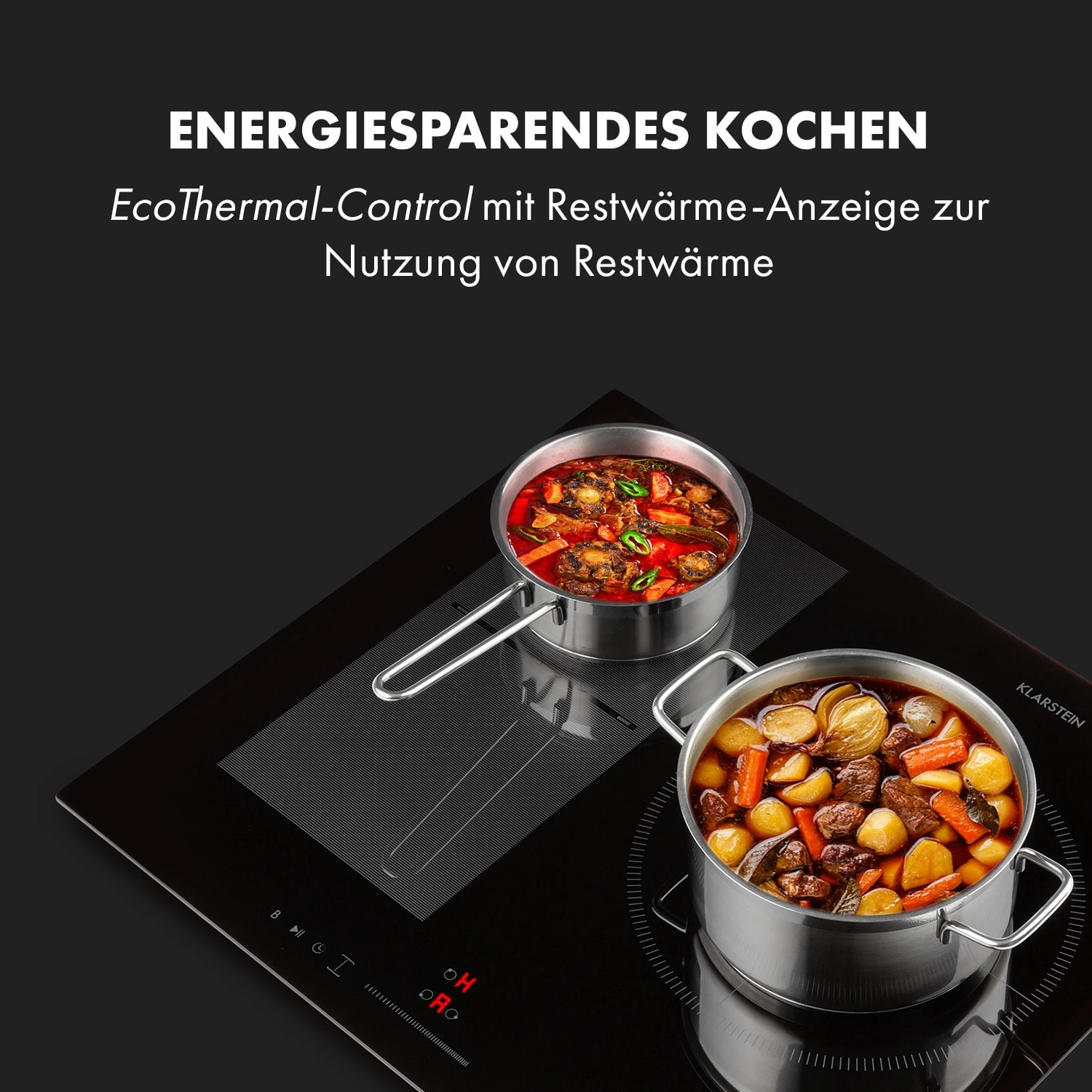 Delicatessa 3 Flex Induktionskochfeld 3 Zonen 6600W Flexzone Schwarz 9 Delicatessa 3 Flex Induktionskochfeld 3 Zonen 6600W Flexzone Schwarz – Bild 7