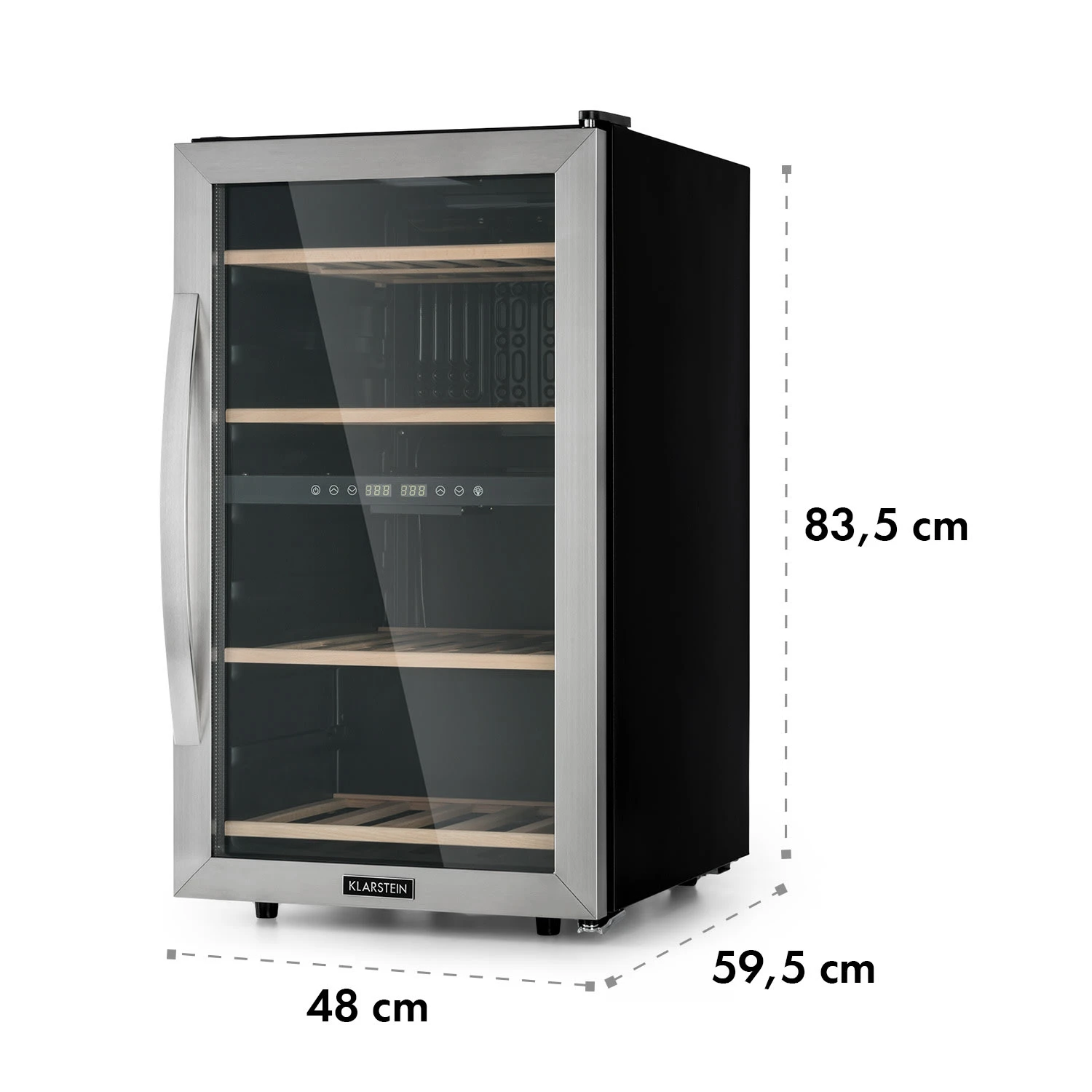 Vinamour 45 DuoWeinkühlschrank 2 Zonen 118 Ltr / 45 Fl 5-18 °C 11 Vinamour 45 DuoWeinkühlschrank 2 Zonen 118 Ltr / 45 Fl 5-18 °C – Bild 9