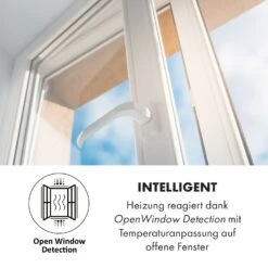 Crystal Wall Infrarotheizung 100x60cm 600W Wochentimer IP54 Weiß 17 Crystal Wall Infrarotheizung 100x60cm 600W Wochentimer IP54 Weiß -Klarstein 10034223 de 0007 logo