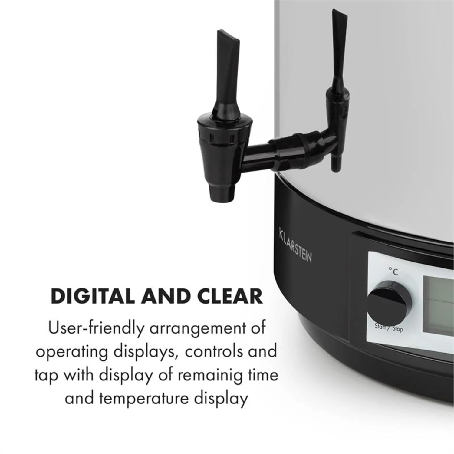 KonfiStar 60 Digital Einkocher Getränkespender 2500W 60L 100°C 180min 7 KonfiStar 60 Digital Einkocher Getränkespender 2500W 60L 100°C 180min – Bild 5