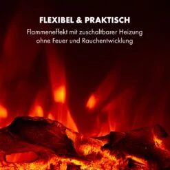 Lausanne Long Elektrischer Kamin 1600W 2 Heizstufen 128 Cm 13 Lausanne Long Elektrischer Kamin 1600W 2 Heizstufen 128 Cm -Klarstein 10034250 de 0005 logo