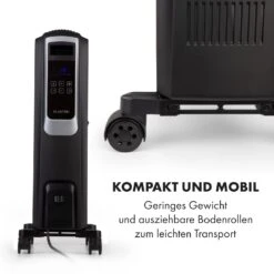 Thermaxx Noir Ölradiator 2500W 10-30° C 24h-Timer Fernbedienung 16 Thermaxx Noir Ölradiator 2500W 10-30° C 24h-Timer Fernbedienung -Klarstein 10034253 de 0007 logo