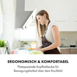 Sofia 90 Dunstabzugshaube Kopffrei 300 M³/h Touch-Control Glasfront -Klarstein 10034261 de 0007 logo