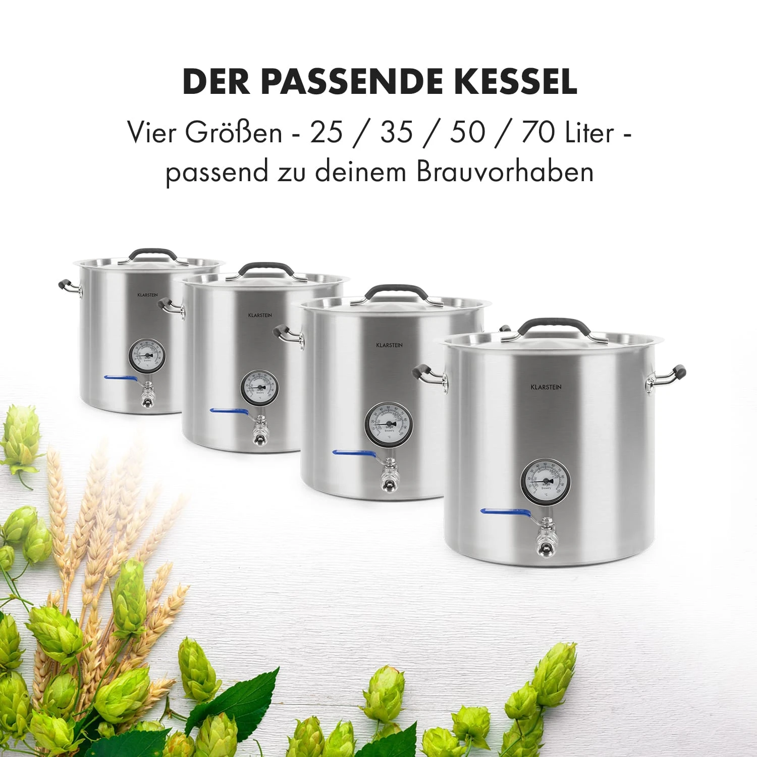 Brauheld Pur 25 Maischekessel 25 Liter Ohne Heizelement Edelstahl 9 Brauheld Pur 25 Maischekessel 25 Liter Ohne Heizelement Edelstahl – Bild 7
