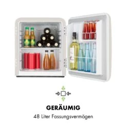 Audrey Mini Retro-Kühlschrank 48l 2 Ebenen 18 Audrey Mini Retro-Kühlschrank 48l 2 Ebenen -Klarstein 10034321 de 0007 logo