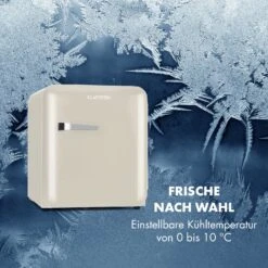 Audrey Mini Retro-Kühlschrank 48l 2 Ebenen 19 Audrey Mini Retro-Kühlschrank 48l 2 Ebenen -Klarstein 10034321 de 0008 logo