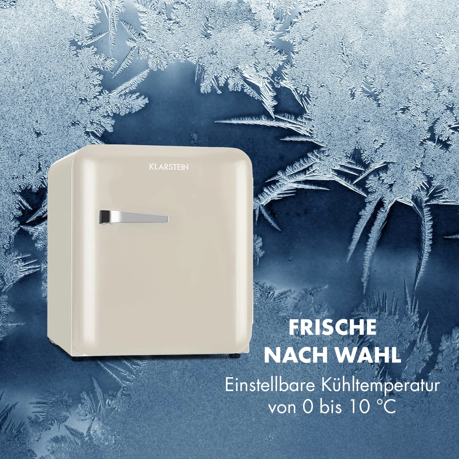 Audrey Mini Retro-Kühlschrank 48l 2 Ebenen 10 Audrey Mini Retro-Kühlschrank 48l 2 Ebenen – Bild 8