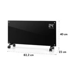 Bornholm Smart Konvektions-Heizgerät | 2000 W | SmartHeat Design: WiFi-Verbindung | LED-Display | 24-h-Timer | 2 Heizstufen: 1000 / 2000 W | IP24: Spritzwassergeschützt | Fernbedienung | Standgerät 19 Bornholm Smart Konvektions-Heizgerät | 2000 W | SmartHeat Design: WiFi-Verbindung | LED-Display | 24-h-Timer | 2 Heizstufen: 1000 / 2000 W | IP24: Spritzwassergeschützt | Fernbedienung | Standgerät -Klarstein 10034391 yy 0009 logo