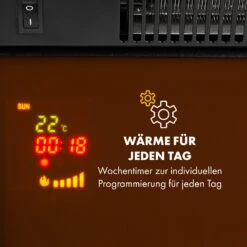 Verbier Elektrischer Kamin Elektrokamin 1000 / 2000 W LED-InstaFire Thermostat Timer Überhitzungsschutz 13 Verbier Elektrischer Kamin Elektrokamin 1000 / 2000 W LED-InstaFire Thermostat Timer Überhitzungsschutz -Klarstein 10034396 de 0004 logo