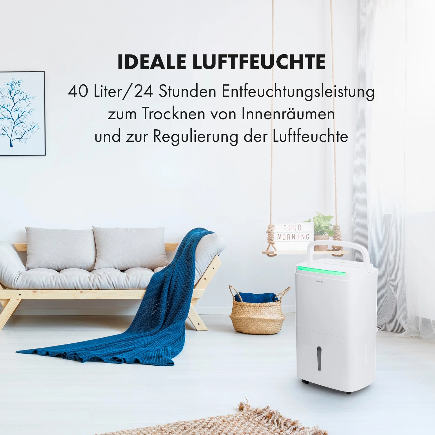 DryFy Connect 40 Luftentfeuchter WiFi Kompression 40l/d 35-45m² 4 DryFy Connect 40 Luftentfeuchter WiFi Kompression 40l/d 35-45m² – Bild 2