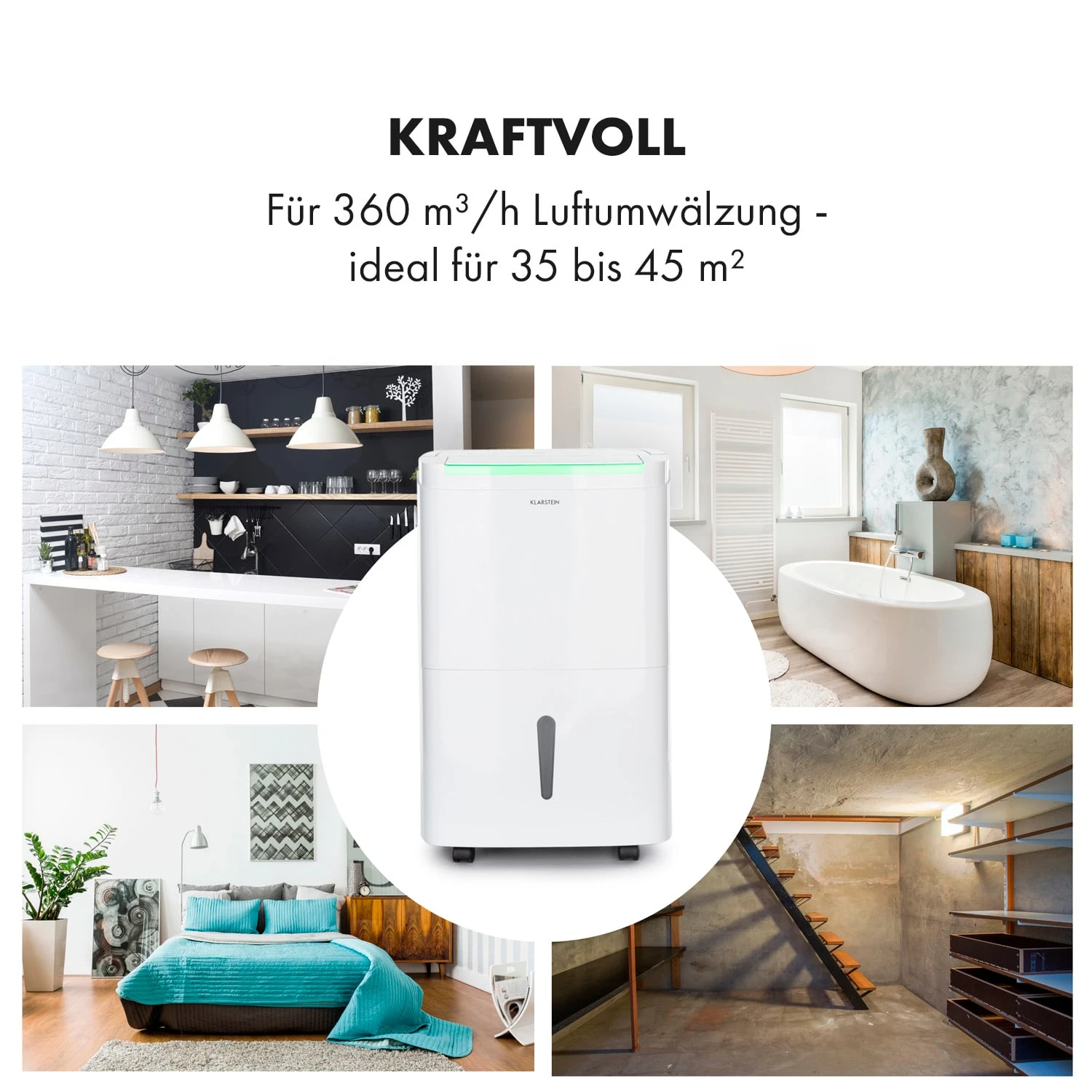 DryFy Connect 40 Luftentfeuchter WiFi Kompression 40l/d 35-45m² 9 DryFy Connect 40 Luftentfeuchter WiFi Kompression 40l/d 35-45m² – Bild 7