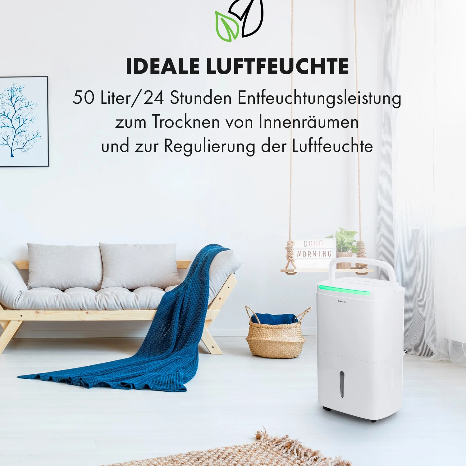 DryFy Connect 50 Luftentfeuchter WiFi Kompression 50l/d 45-55m² 3 DryFy Connect 50 Luftentfeuchter WiFi Kompression 50l/d 45-55m² – Bild 2