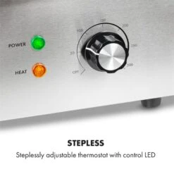 Grillmeile 3000R Elektrogrill 3000W Platte 54,5x35cm Geriffelt 13 Grillmeile 3000R Elektrogrill 3000W Platte 54,5x35cm Geriffelt -Klarstein 10034449 yy 0003 logo Klarstein Grillmeile 3000R Pro Grill geriffelt