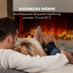 Studio 1 Elektrischer Kamin 1000/2000W LED 10-30 °C Wochentimer 17 Studio 1 Elektrischer Kamin 1000/2000W LED 10-30 °C Wochentimer -Klarstein 10034486 de 0007 logo