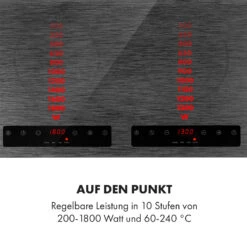 Varicook Steel Induktionskochfeld 3100W 10 Leistungsstufen Topfsensor 14 Varicook Steel Induktionskochfeld 3100W 10 Leistungsstufen Topfsensor -Klarstein 10034504 de 0004 logo